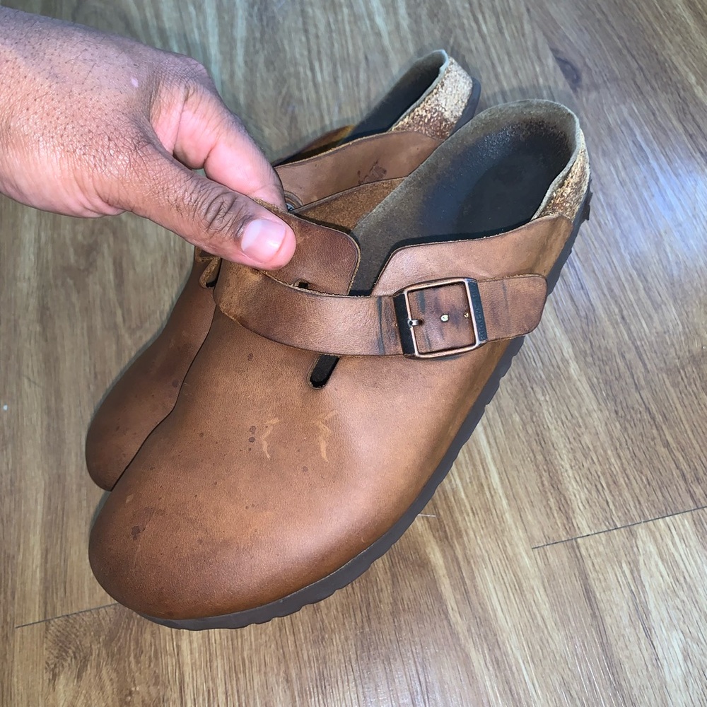 Birkenstock Brown Leather Sandals